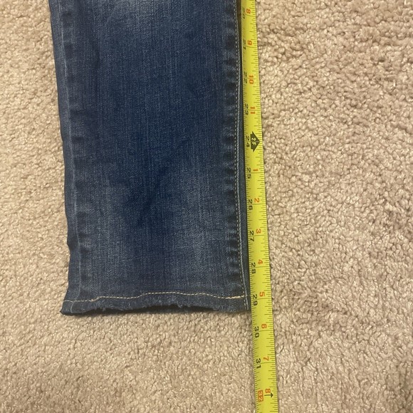 Mens RNT 23 Dark Blue Distressed Jeans Preowned Size 34 - Picture 4 of 6